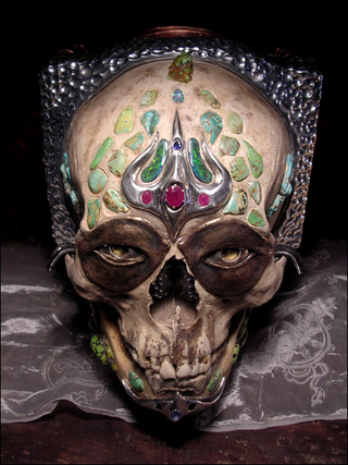 Illustration for article titled Tibetan Monk Skull Pinhole Camera Probably Takes Afterworld Snaps (NSFW gallery)